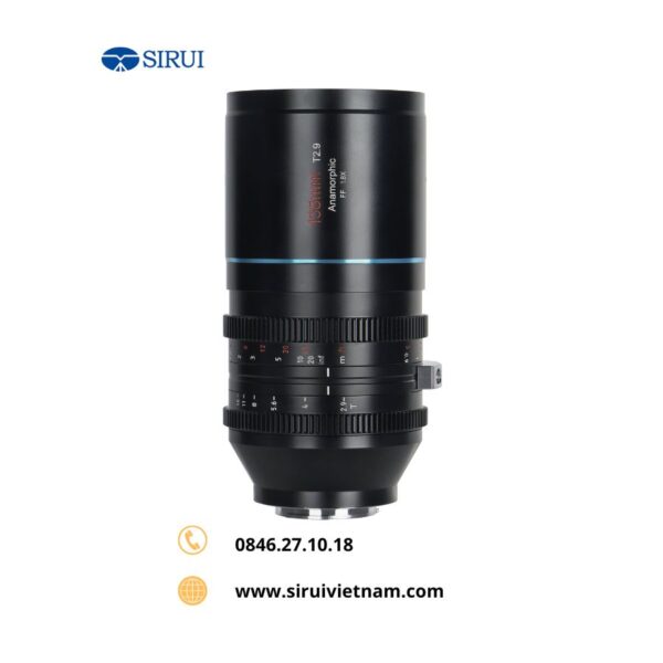 Ống kính Sirui 135mm T2.9 1.8x FF Anamorphic - Sirui Việt nam