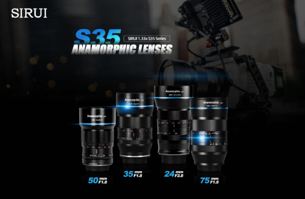 Bộ 4 ống kính Anamorphic Sirui 23/35/50/75mm f1.8 1.33x ngàm MFT - Hình ảnh 3